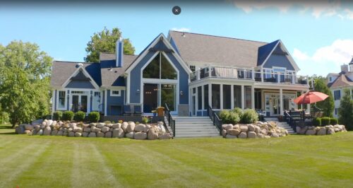 Lake house real estate videography